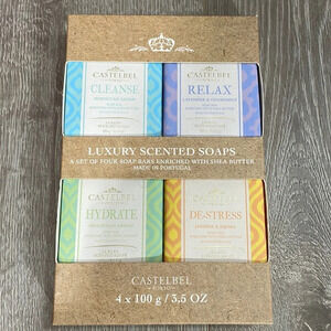 Set of 4 Castelbel Porto Luxury Scented Soaps Gift Set